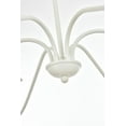 thumbnail image 3 of Living District Rohan 6-Light Transitional Metal Chandelier in Brass/Black, 3 of 7