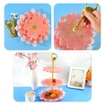 thumbnail image 4 of 3 Tier Reusable Silicone Casting Mold Thickened Cake Stand Molds For Diy Fruit Trays Snack Racks Trays, 4 of 8