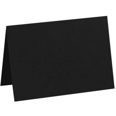 A7 Folded Card (5 1/8 x 7) - Midnight Black (250 Qty.)