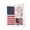 D, variant on Tuscom 4th of July Stripe Throw Blanket 39x59in Patriotic Red White Blue Decoration for Independence Day Picnic Gift