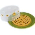 thumbnail image 2 of Quesera con Tapa y Porta queso para suero Verde FoodKeepers FK-Q1, 2 of 2