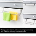 thumbnail image 1 of Kitchen Door Towel Hanger 26×13×3 Double Layers Stainless Steel Telescopic Towel Rack Hanger Organizer Bathroom Kitchen, 1 of 8