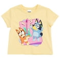 thumbnail image 3 of Bluey Bingo Music T-Shirt and Mesh Shorts Outfit Set Toddler to Big Kid, 3 of 5