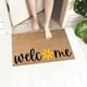 thumbnail image 1 of Ganfancp Summer Holiday Welcome Floor Felpudo Estilo Felpudo Cocina Baño Alfombra Hogar Antideslizante Felpudo Puerta Absorbente Liquidación Ventas Hoy Ofertas Prime 1X Alfombrilla, 1 of 7