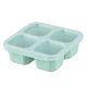 thumbnail image 1 of Contenedores para bocadillos Bento de 4 compartimentos, apilables, divididos, para preparar comidas, contenedores para almuerzo, cajas para bocadillos para la escuela, el trabajo y los viajes, 1 of 7