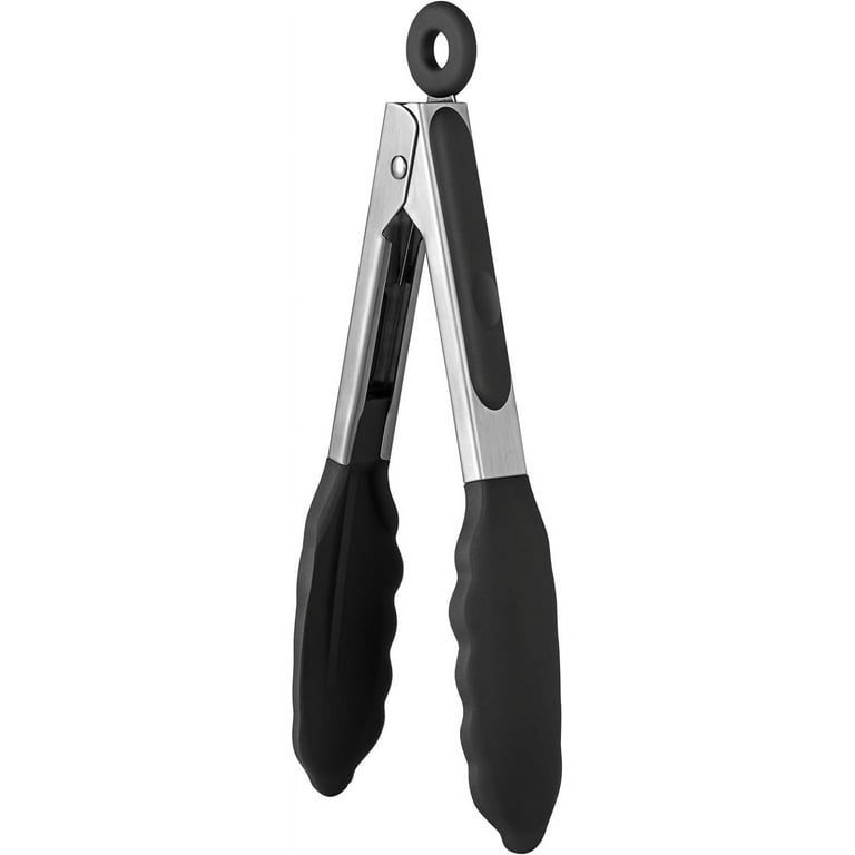 U-Taste 7-Inch Kitchen Tongs with Heat-Resistant Silicone photo 1