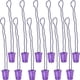 thumbnail image 1 of Vaso de chupito para novia, vasos de plástico con cuentas de la tribu de la novia, vasos colgantes JGA para despedida de soltera, color morado, 2 uds. Sincero Electrónica, 1 of 5