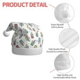 thumbnail image 4 of Salouo Milk Tea2 for Adult Christmas Hat Xmas Holiday Hat Santa Hat for Women & Men Festive Headwear Accessories Fit for Christmas/ New Year/Holiday/Party,1PC, 4 of 6