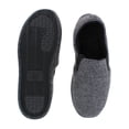 thumbnail image 3 of Isotoner  Heathered Knit Twin Gore Slipper (Men), 3 of 4