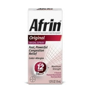 Afrin Afrin Nasal Decongestant 12 Hour Relief Spray Original (Pack of 14)