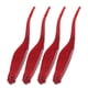thumbnail image 3 of Artificial Forktail Bait, Fishing Soft Lure Cool Fishing Gear Forktail Soft Bait  For Freshwater Saltwater ANGGREK Rojo transparente, 3 of 8