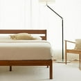 thumbnail image 4 of LIFEMENT Queen Classic Wood Platform Bed Frame with Headboard, Solid Wood, No Box Spring Needed, Easy Assembly, Minimalist Modern Design, Under Bed Storage, Cherry, 4 of 8