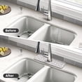 thumbnail image 4 of Xecao Hand Drawn Rabbit for Kitchen Sink Splash Guard Faucet Mat , Faucet Guard & Draining mat, (15" X 5.5" ), 4 of 7