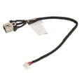 thumbnail image 3 of Cable de alimentación de CC de repuesto, conector de alimentación de CC ABS resistente al desgaste para Lenovo Ideapad 1109‑02241 11 81CX(CA34), 3 of 8