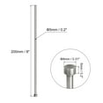 thumbnail image 2 of Straight Ejector Pins, 5mm Dia 65Mn Steel Round Tip Punch 200 Length for Mechanical 2Pack, 2 of 5