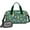 Green Dinosaurs Palms, variant on Women Men Gym Bag,Green Dinosaurs Pattern Small Duffle Bag Spend the Night Bags for Women with Shoes Compartment Washbag,Detachable Shoulder Strap,19.7x8.3x11 Inches