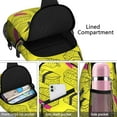 thumbnail image 3 of Sushi Roll Rice Fish Avocado Foodie Lightweight Travel Sling Backpack Durable Multipurpose Small Travel Backpack for Essentials, 3 of 6