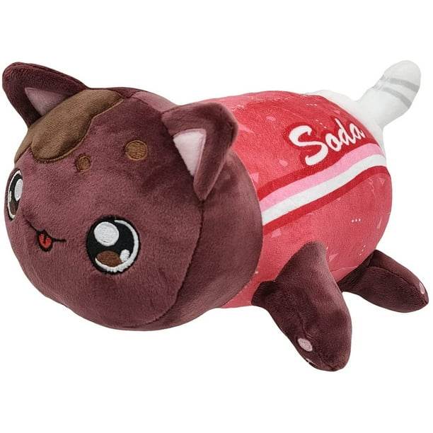 Stuffed plushies Cat Meemeows Cat Food Plushies, Stuffed Meemeows Plushies Cat Meow Meow, Coke