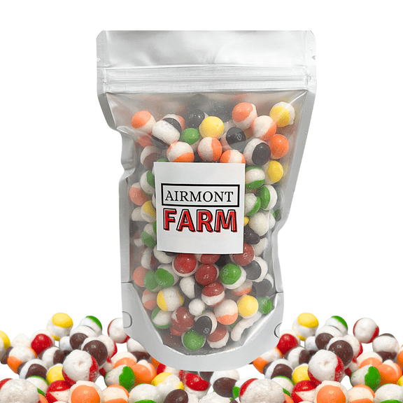 Freeze-Dried Candy Original Rainbow Candy 6oz - Ships In Box - Deliciously Crunchy, Intense Flavor, Lightweight Snack - Resealable Bag