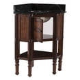 thumbnail image 2 of Beckingham Corner Bath Vanity Sink w/ Marble Top, 2 of 5