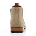 thumbnail image 5 of Polar Fox Barrett MPX806058 Men’s Memory Foam insole Classic Casual Chelsea Boots, in Camel Beige, Men's Size 11, 5 of 8