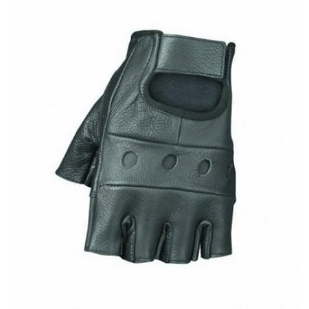 Camoplast BCS-500-XXXL Mossi Mens Fingerless Gloves 3Xlarge Black