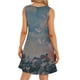 thumbnail image 4 of Mujeres verano casual sin mangas cuello redondo gradiente impreso bolsillo manga vestidos vestido suelto OAVQHLG3B Store lin121212, 4 of 5