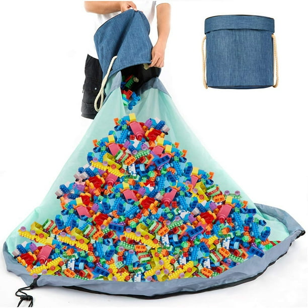 Durable Kids Toy Storage Bag and Play Mat