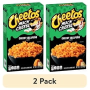 (2 pack) Cheetos Cheetos Mac N Cheese Cheesy Jalepeno Box, 5.7 Ounce