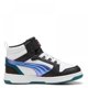 thumbnail image 2 of Tenis Puma Rebound V6 MID Bouncy PS para Niños 17 A 21. 398726-02 negro 18, 2 of 4