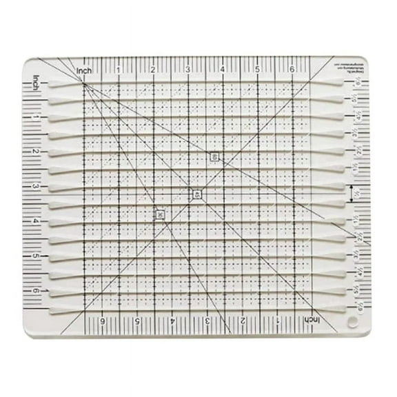 Sewing Ruler Fabric Cutting Ruler Quilting Supplies Tools Sewing Supplies Fabric Cutter Patchwork Template DIY 6 Inch