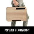 thumbnail image 6 of GORILLA GRIP Laptop Lap Desk, Portable Tablet Stand Fits Laptops up to 15.6", Light Wood, 6 of 10