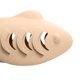 thumbnail image 2 of Toy Gato en Forma Pescado Trata Interactiva para Dispensar Suministros Juguete (beige), 2 of 4