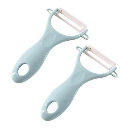 

Wozhidaoke Potato Peeler Fruit Peeler Peelers For Kitchen Non Slip Grips Ceramic Blade Suitable For Home Kitchen Good Kitchen Supplies 2PCS