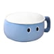 thumbnail image 3 of Almohada de peluche con forma de taza de simulación, juguete moderno y divertido de dibujos animados, suave y cómodo. azul, 3 of 9