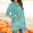 thumbnail image 3 of Cardigan Léger à Manches Longues pour Femmes Cardigan à Manches Longues Cardigan Floral Décontracté Automne Veste Vêtements, 3 of 5
