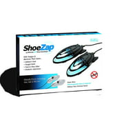 ShoeZap Clinically Proven Germicidal Light Technology 15 Minute UV (Ultraviolet) Shoe Sanitizer that Kills Odor