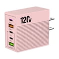thumbnail image 2 of USB Wall Charger Block Multi Port Fast Charging Adapter, 5 Port USB Charger for Phone Tablet Laptop Accessories, Compact Power Adapter for Home Travel Office Charging Use, 2 of 6