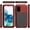 Red, variant on for Galaxy S20 Case, 360 Full Body Protective Cover Heavy Duty Shockproof [Tough Armour] Aluminum Alloy Metal Case with Silicone Built-in Screen Protector for Samsung Galaxy S20 5g 6.2" - Red