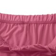 thumbnail image 6 of Stamzod Capri Leggings for Women Summer Solid Color High Waisted Stretch Leggings Casual Slim Fit Plus Size Capris for Women Pink C L, 6 of 7