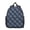 Blue and Black, variant on Purple and Black Checkered Pattern Backpack for School, Cute School Bag with Adjustable Shoulder Straps and Padded Back, 13.8"x11.4"x6"