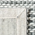 thumbnail image 6 of SAFAVIEH Marbella Lorenzo Striped Area Rug, Charcoal/Ivory, 10' x 14', 6 of 10