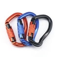 thumbnail image 2 of Sonducket Mosquetón Camping al aire libre Senderismo Mochilero Hebilla Bolsillo portátil Anillo en D Llavero de seguridad Ascender Espeleología Cordón Type2 NO2 Sonducket OD020393-03, 2 of 6