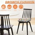 thumbnail image 3 of Dznils Asiento Booster para Mesa de Comedor, con Hebillas de Seguridad, Fondo Antideslizante, Bola Blanca, 3 of 11