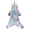 thumbnail image 3 of Pets First LaurDIY Onesie Unicorn Pajama for Dogs & Cats Licensed, breathable, Dog Bodysuit, 3 of 7