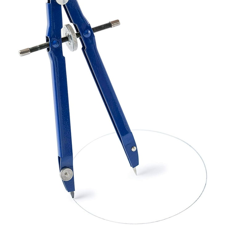 Mr. Pen- Professional Metal Compass with Wheel and Lock for Geometry