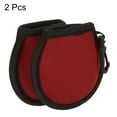 thumbnail image 3 of Uxcell Portable Pouch Pocket Washer Bag with Clips Golf Ball Cleaner Red 2 Pack, 3 of 5