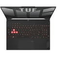 thumbnail image 4 of ASUS TUF Gaming A15 (2023) Gaming/Entertainment Laptop (AMD Ryzen 7 7735HS 8-Core, 15.6in 144Hz Full HD (1920x1080), GeForce RTX 4050, 64GB DDR5 4800MHz RAM, 2TB PCIe SSD, Backlit KB, Win 11 Pro), 4 of 7