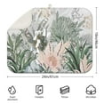 thumbnail image 2 of Microfibre Drying Mat for Kitchen Vintage Flowers Rustic (54) Dish Drying Drainer Mat Absorbent Drying Mat Washing Up for Glass, Plate & Cup 16inch X 18inch, 2 of 5