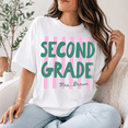 thumbnail image 4 of Custom Second Grade Teacher Comfort Colors Shirt, Personalized Mrs Teacher Tee, Back To School Gift For Elementary 2nd Grade Teacher, 4 of 6